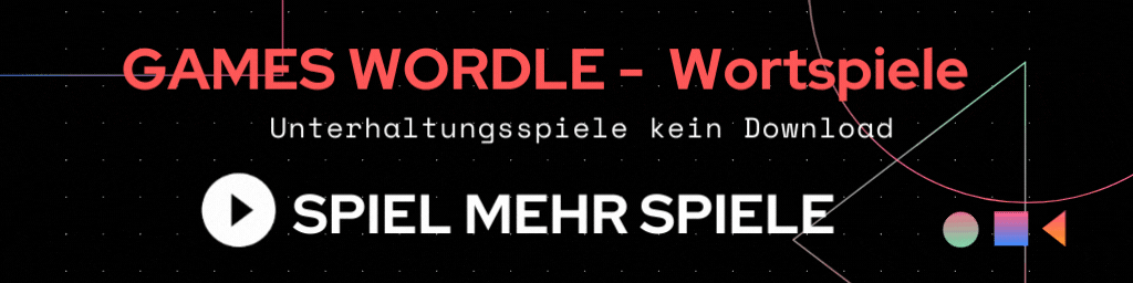 Spiele wie Wordle auf Deutsch