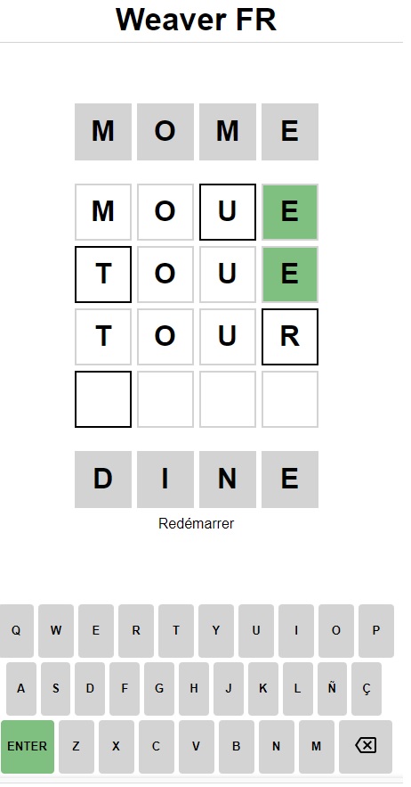 Wordle en Français - Jouer à Wordle avec des Mots Français